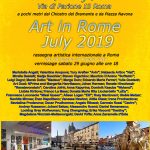 Art in Rome July 2019 locandina-rr